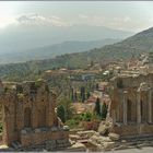 Taormina im Gegenlicht