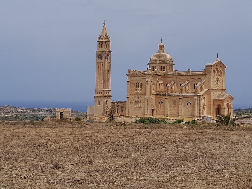 Ta'Pinu, Wallfahrtskirche auf Gozo / Malta