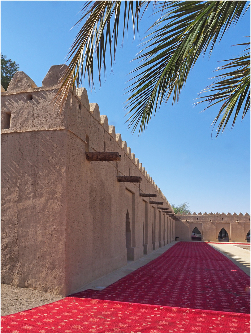 Tapis rouge pour ce lundi au Fort Al Jahili - Al Aïn