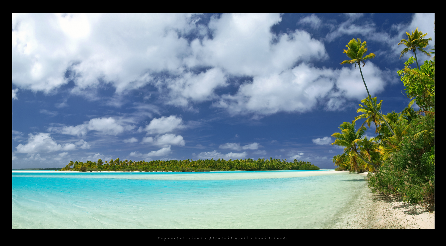 Tapuaetai "One Foot" Island - Aitutaki Atoll - Cook Islands 2011