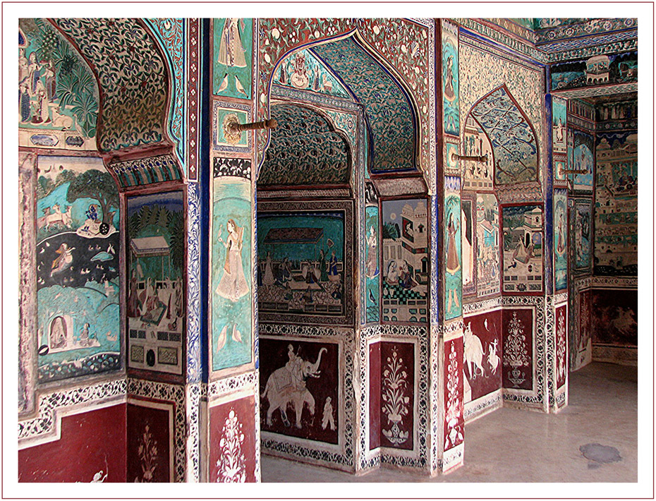 Taragarh Wandmalereien