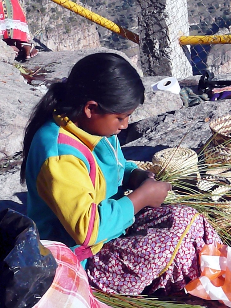 Tarahumara Mädchen