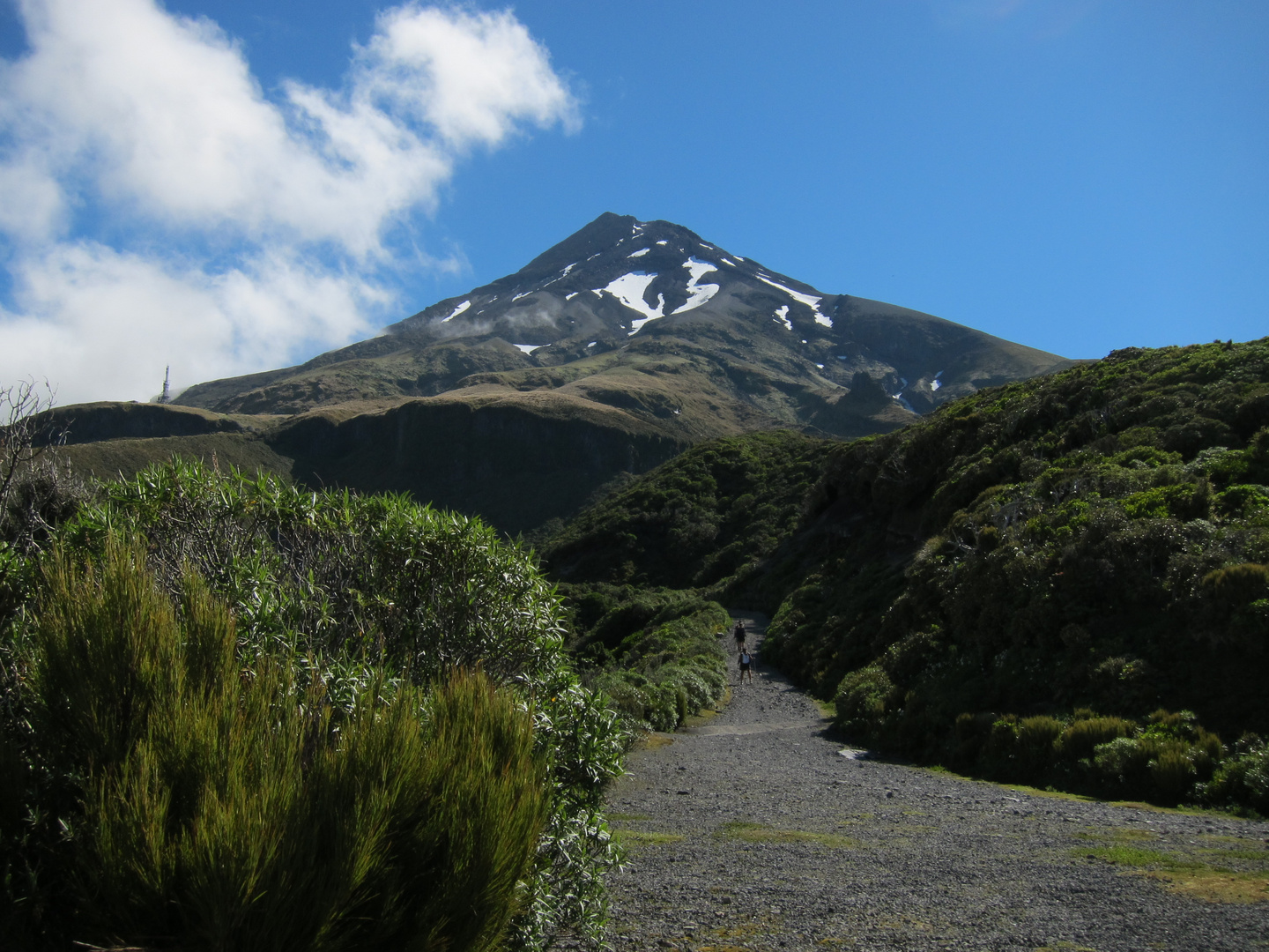 Taranaki nach dem Abstieg