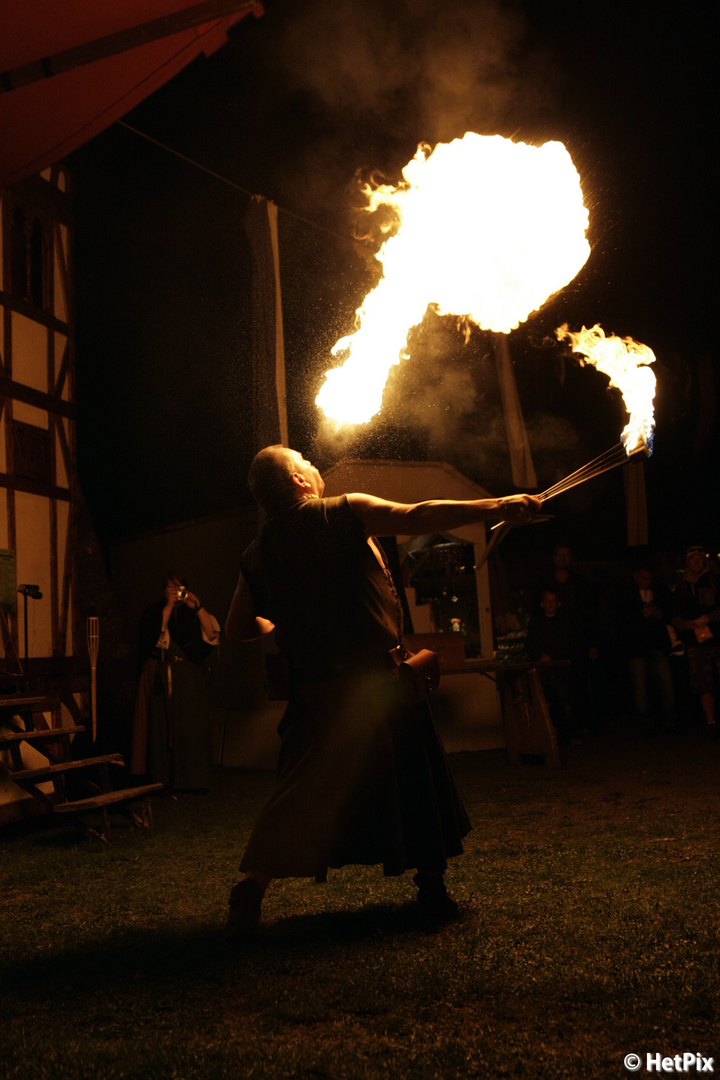 Taranis der Fakir - beim Mittelalterspektakel zu Ulmen 2010