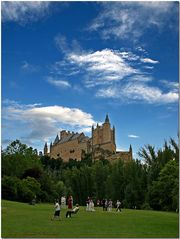 Tarde de boda a la vera del palacio