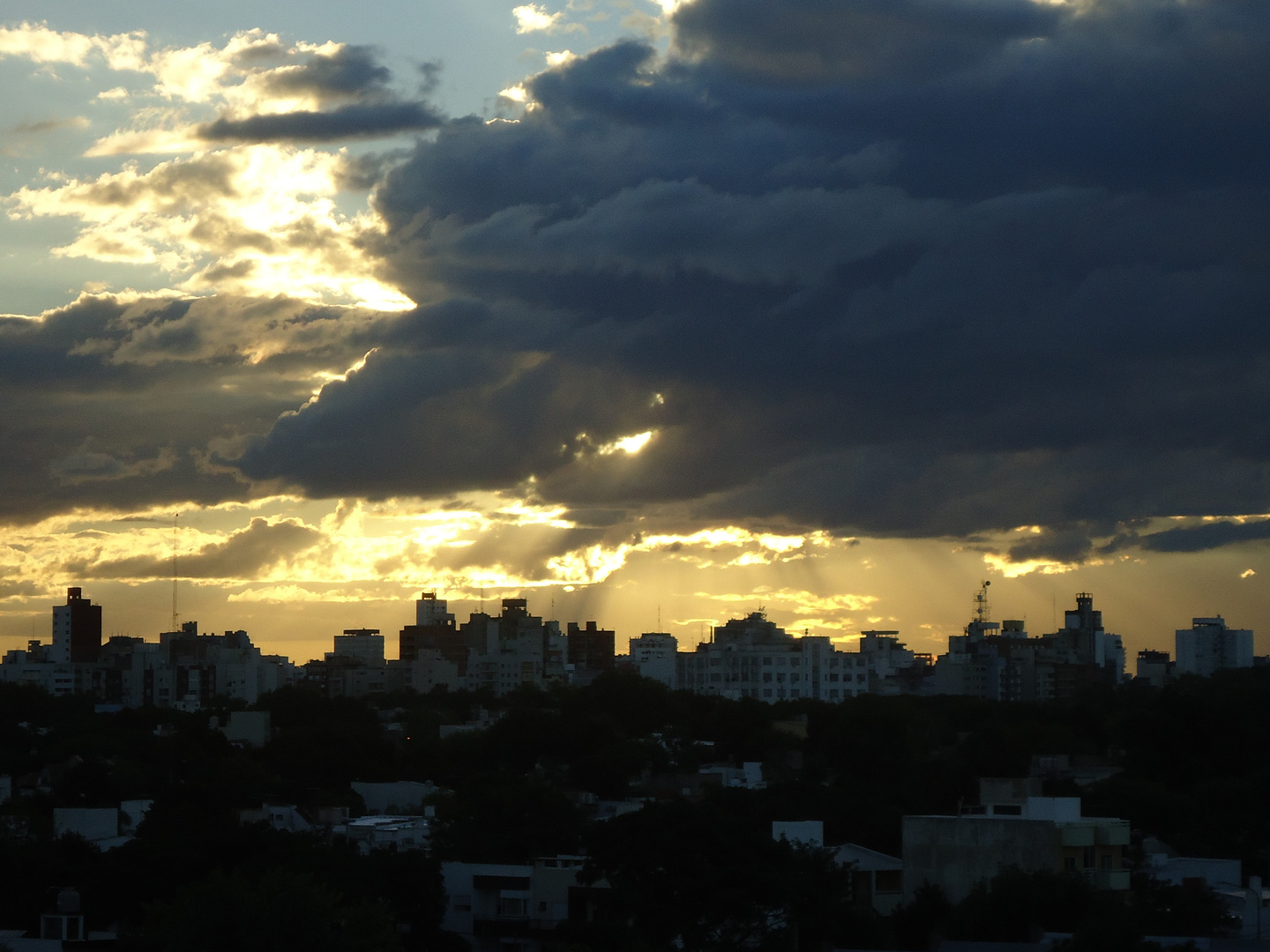 Tarde de invierno en la ciudad