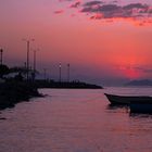 Tarde desde la terminal del Ferry en Puntarenas Costa Rica