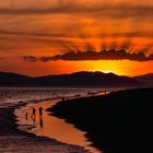 Tarde en la playa de Puntarenas