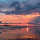 Tarde en la playa del Barrio el Carmen, Puntarenas