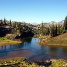 Tarn in the Monashee Mountains of British Columbia, Canada.