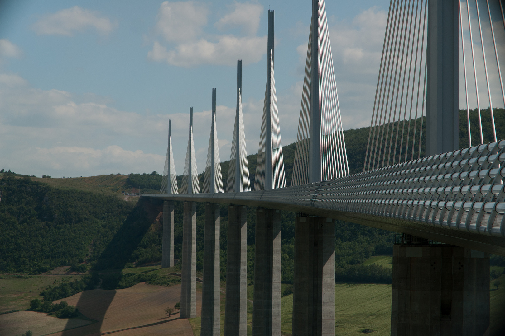 Tarn-Viadukt bei Millau, Frankreich