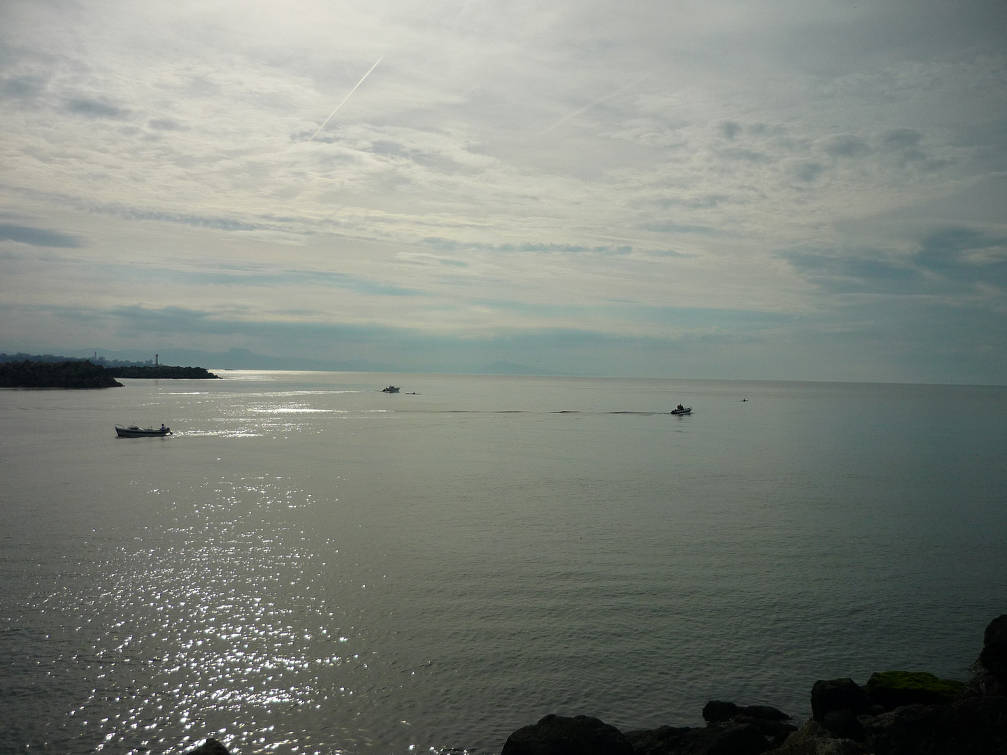 Tarnos la digue et l'embouchure de l'Adour 