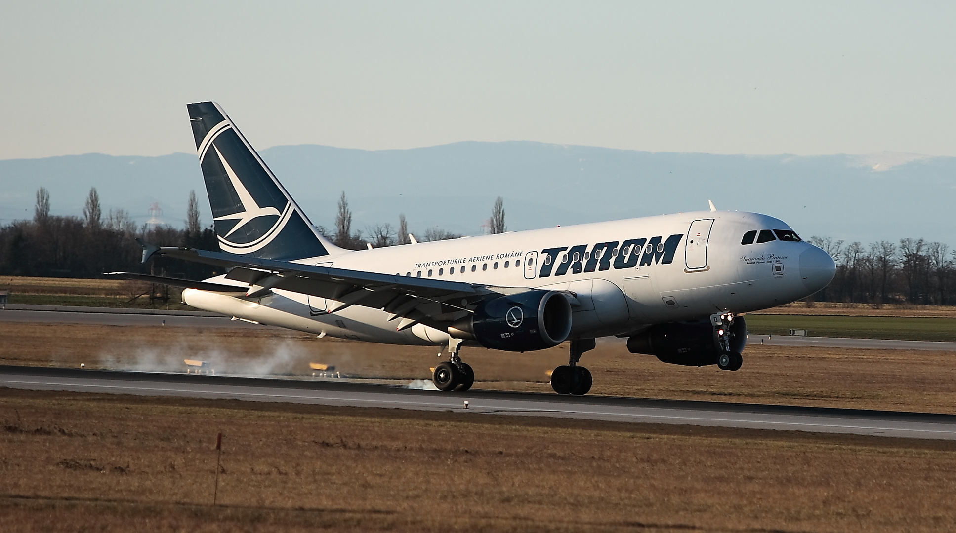 TAROM Airbus 318