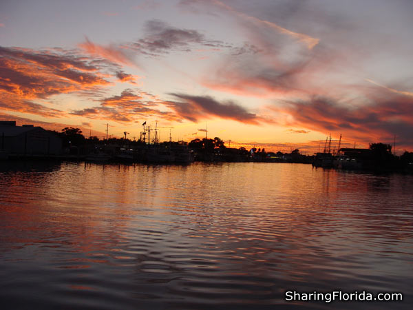 Tarpon Springs November Sunset 2008