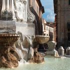 Tarquinia, Brunnen am Rathauspaltz