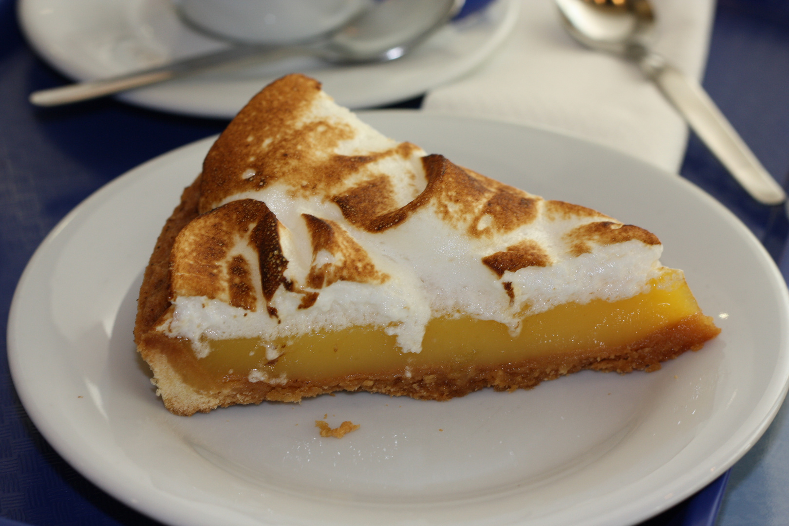 Tarte au citron meringuer mmmmmmmm.......