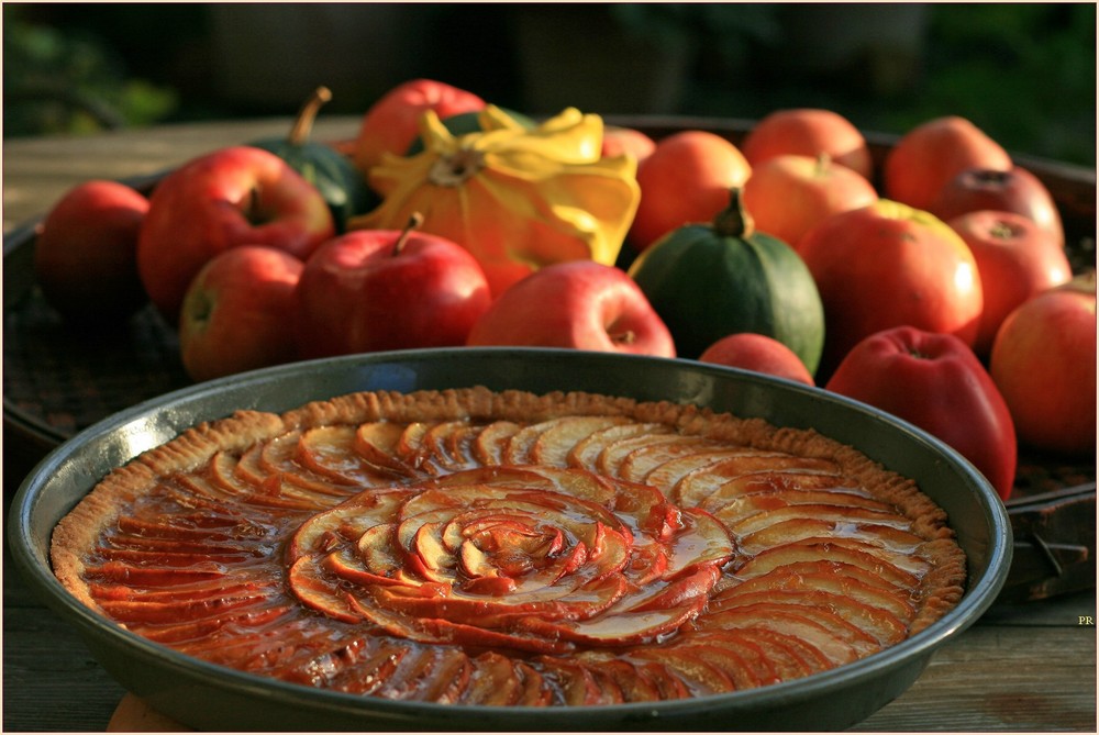 Tarte aux pommes....