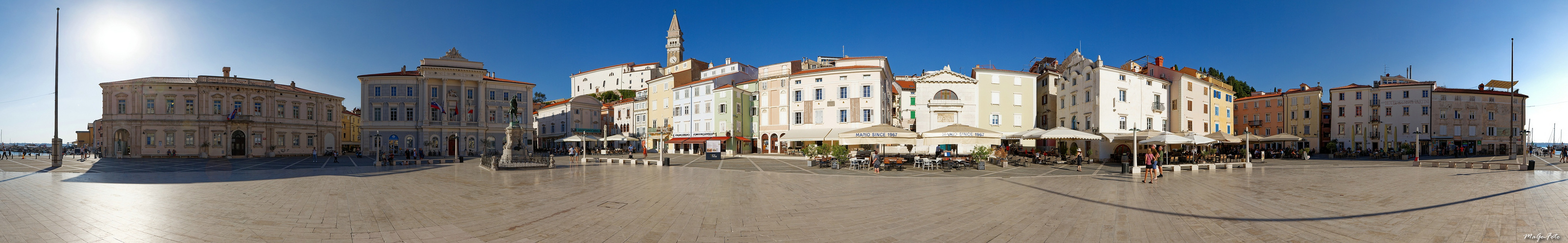 Tartini-Platz in Piran