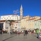 Tartini-Platz Piran Slowenien