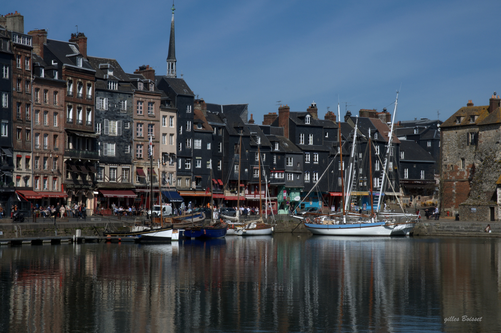 t'as voulu voir Honfleur...