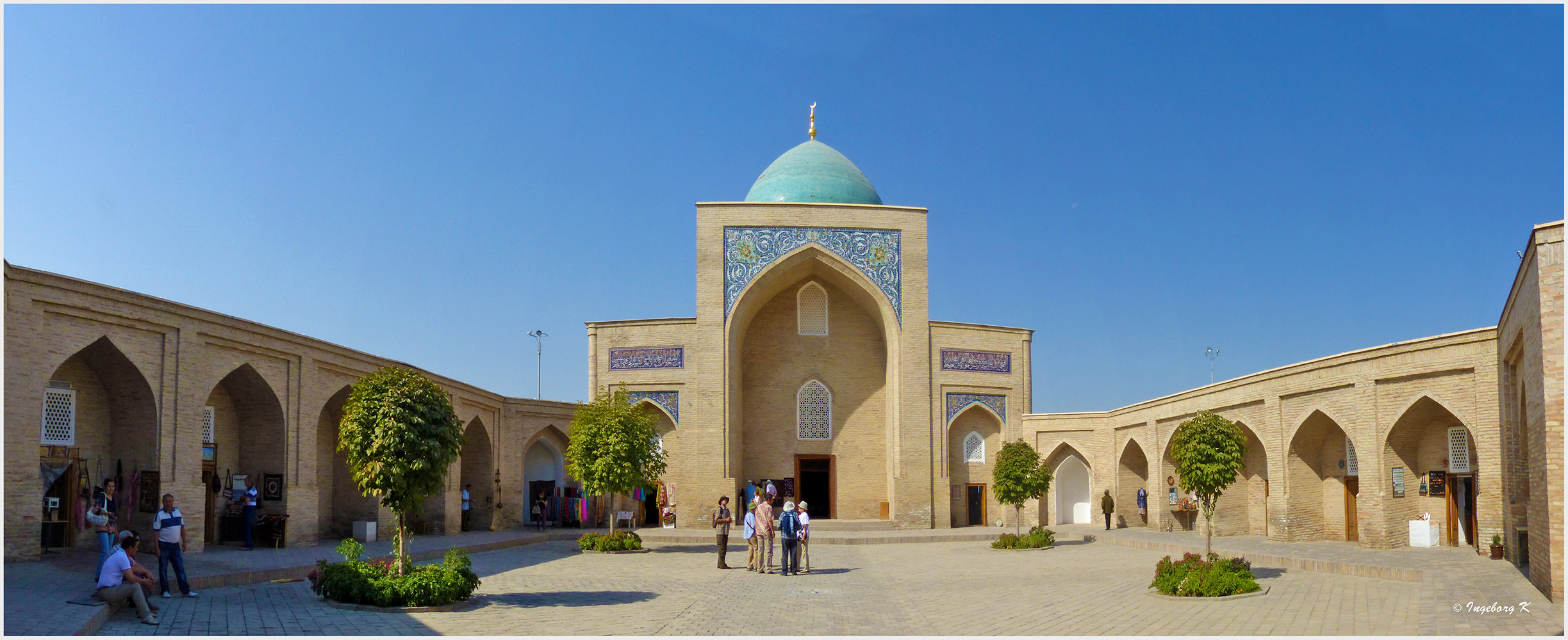 Taschkent BarakKhanMedrese Innenhof Foto & Bild asia, central