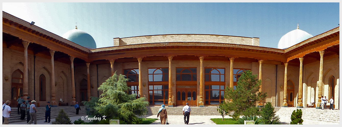 Taschkent - Freitagsmoschee - Mui Muborak-Bibliothek