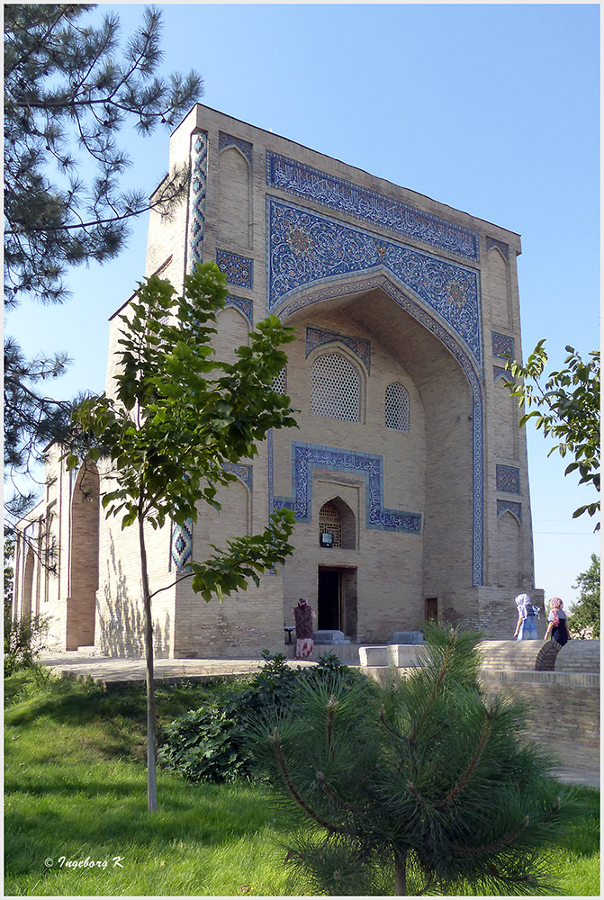 Taschkent - Kaffal Schaschi-Mausoleum - Seitenansicht