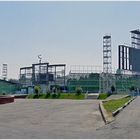 Taschkent - Platz der Völkerfreundschaft - Open-Air-Bühne und Sportstadion