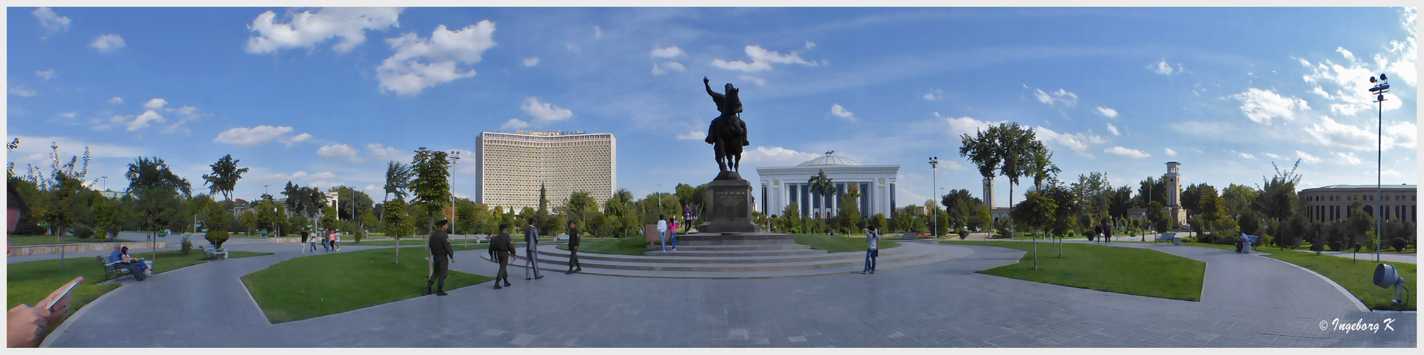 Taschkent - Platz des Amir Timur Lenk - Tamerlan -