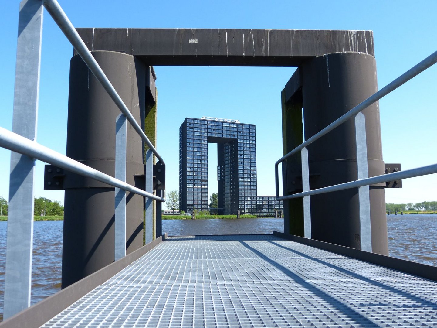 Tasman gebäude stadt Groningen