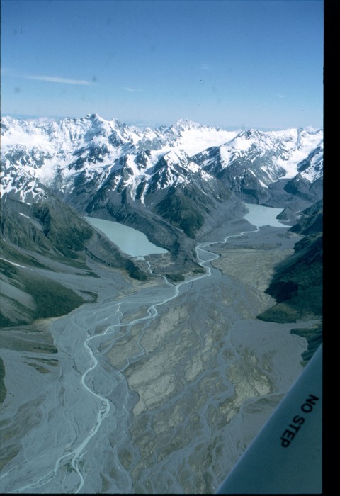 Tasman-Glacier in groß