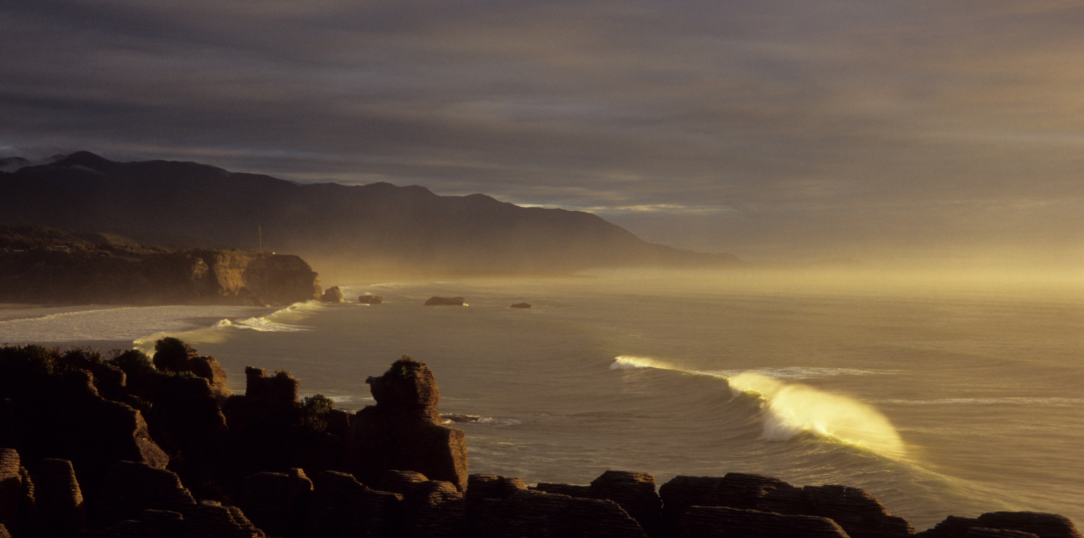 Tasman Sea in New Zealand