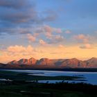 tasmania at sunset