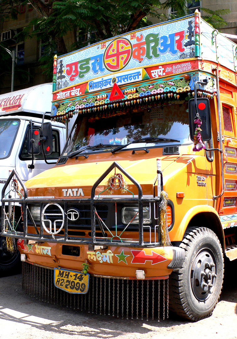 TATA-Lastwagen - Mumbai (Indien)