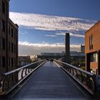 Tate modern über die Millennium Bridge gesehen