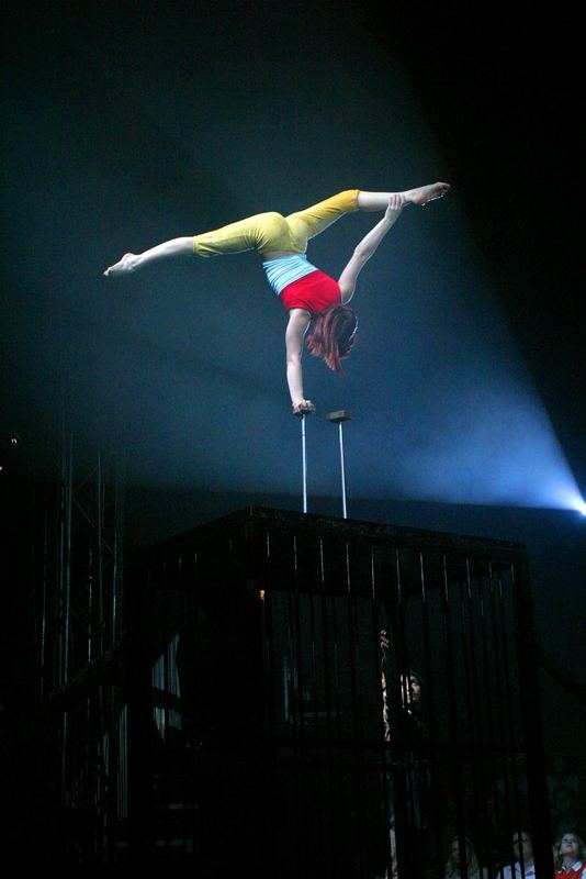 "Tatjana" (14.Jahre jung) Gold beim European Youth Circus Festival in Wiesbaden 2.-5.Nov.2006