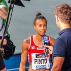 Tatjana Pinto - Deutsche Doppelmeisterin über 100 m und 200 m