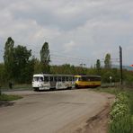 Tatra auf Überlandstrecke