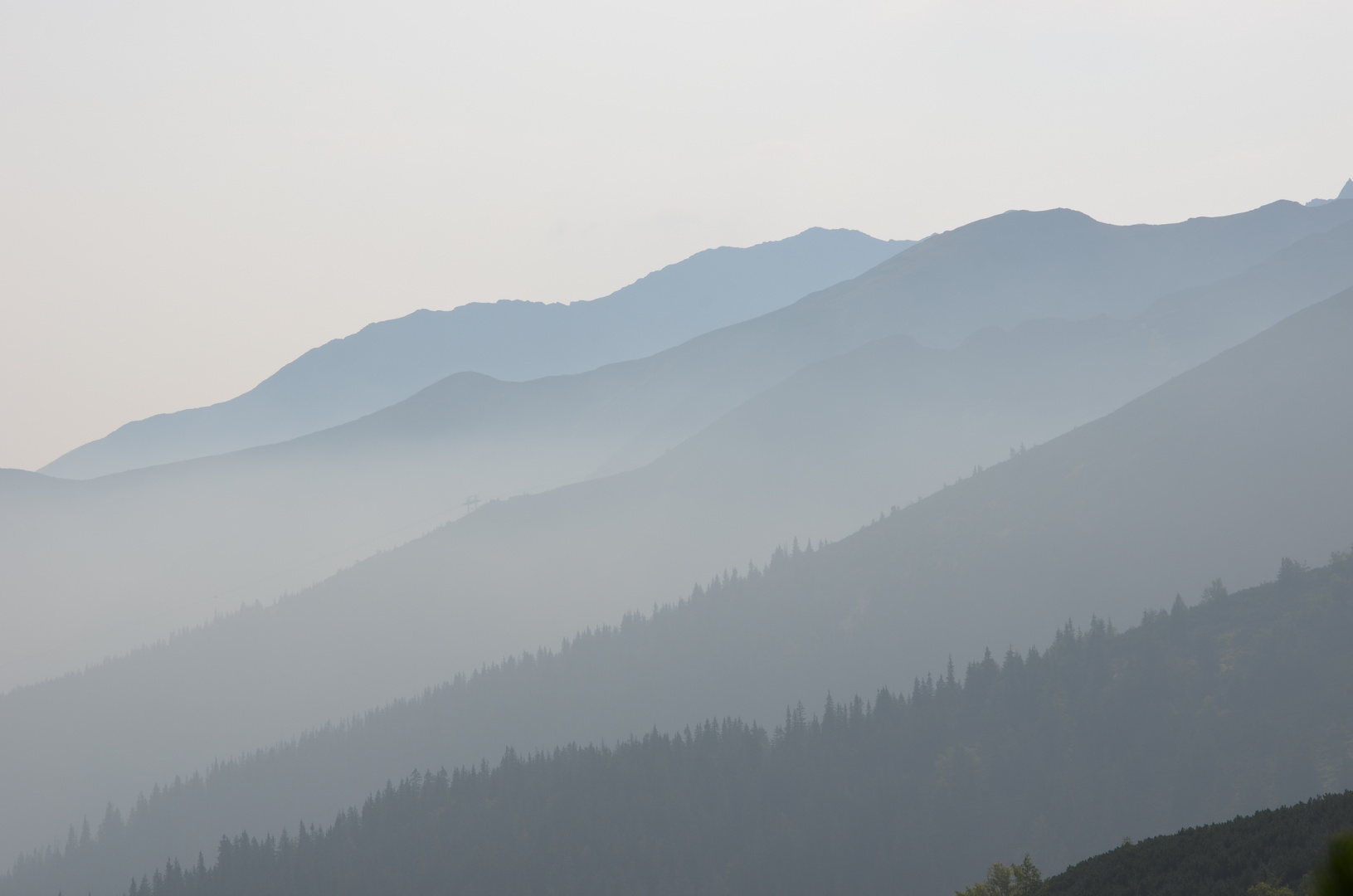 Tatra im Nebel