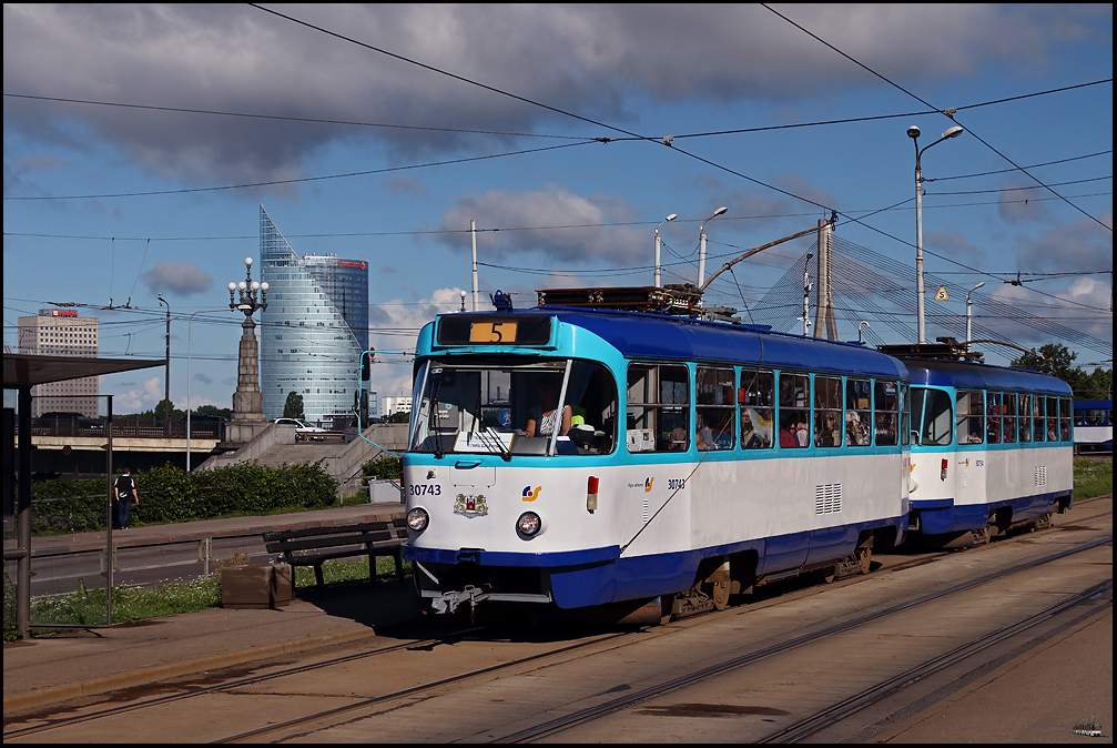 Tatra T3 in Riga