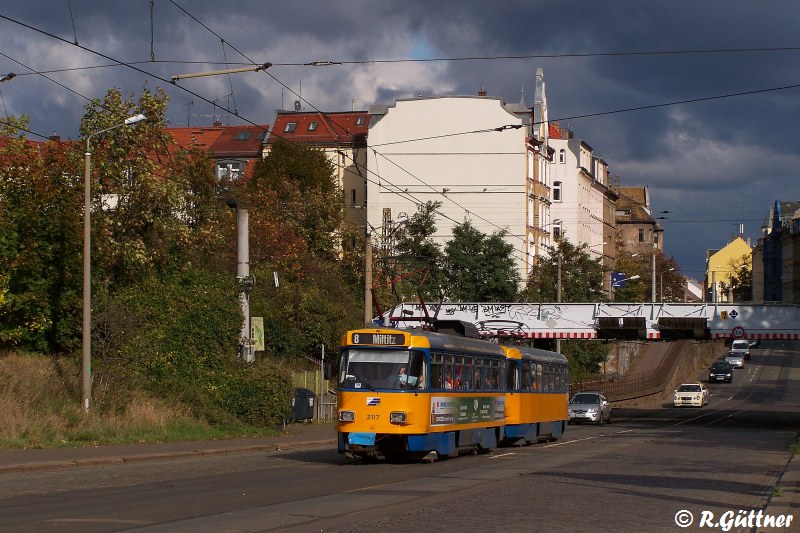 Tatra-Trakt auf Linie 8