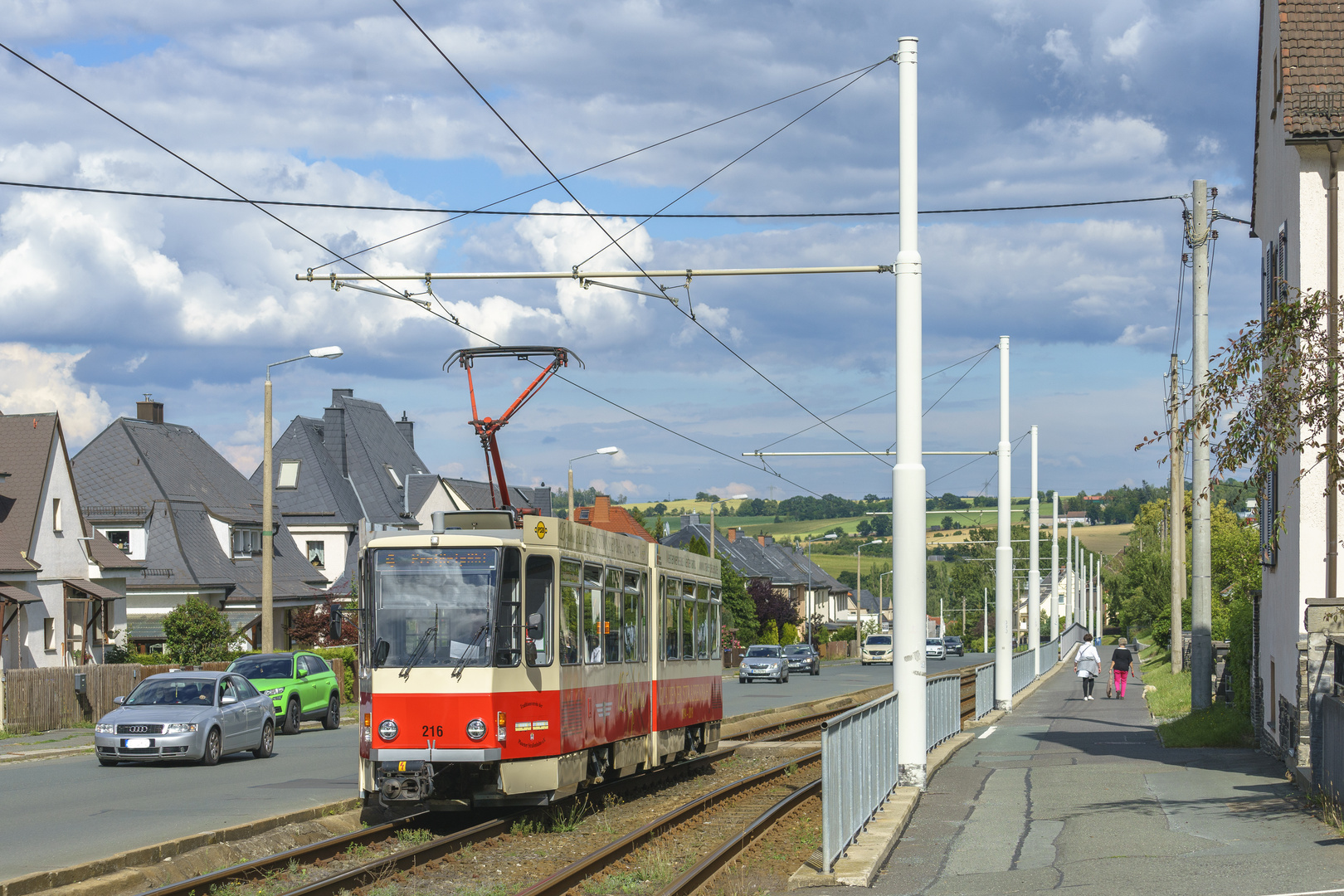 Tatrazug der Plauener Straßenbahn Betriebe