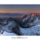 Tatry " RYSY "