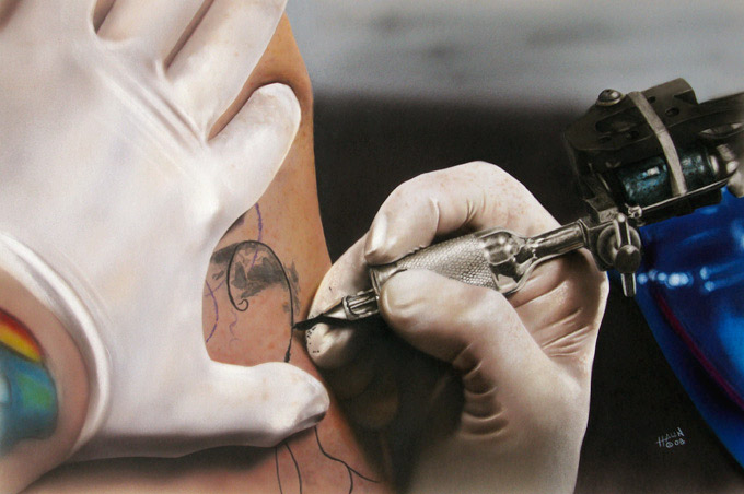 Tattoo-Artist @ Work