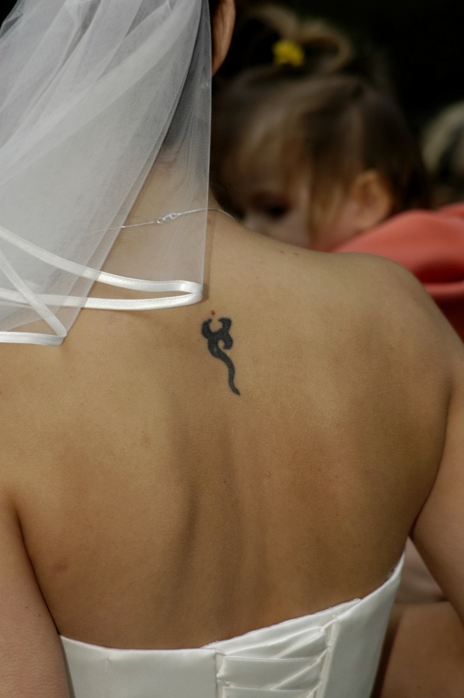 Tattoo der Braut