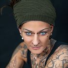 Tattoo Girl Portrait 