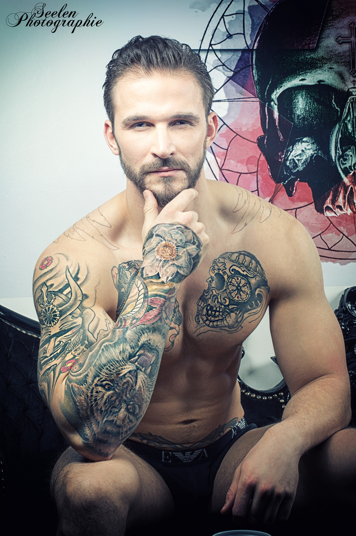 Tattoo Model Hans