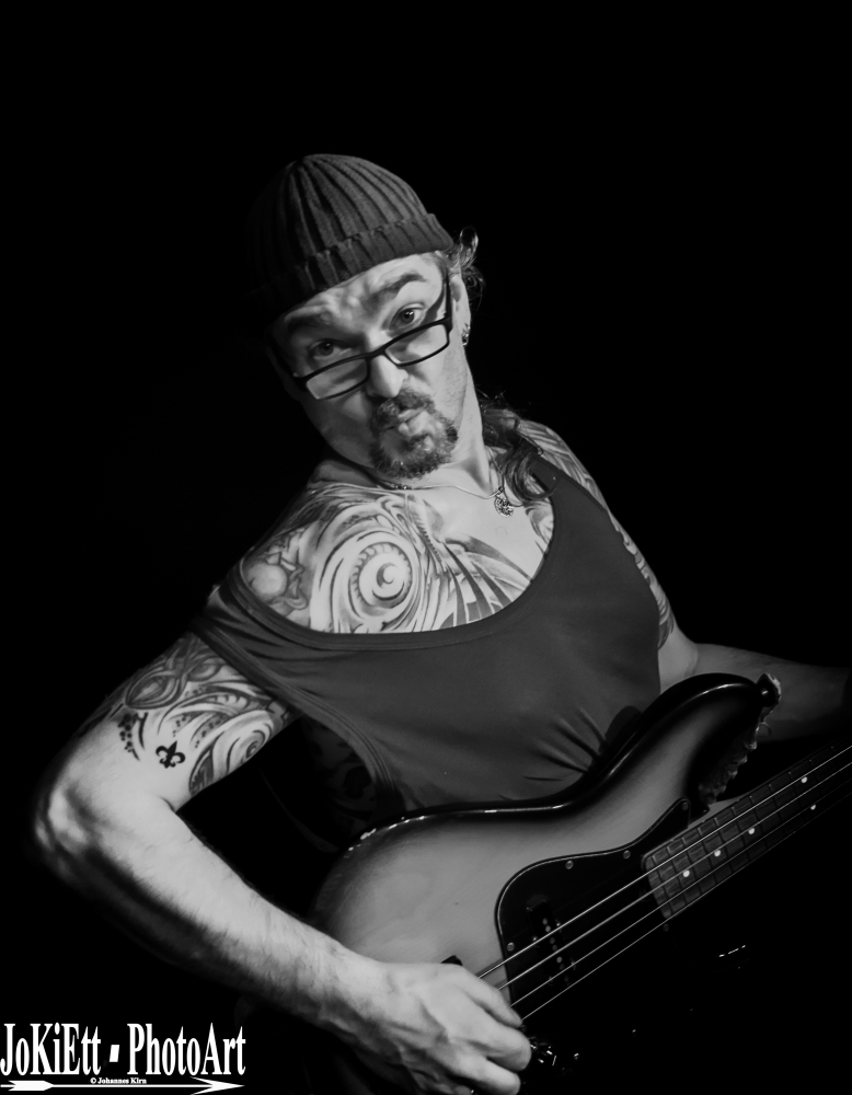 Tattooed Bass Man