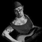 Tattooed Bass Man