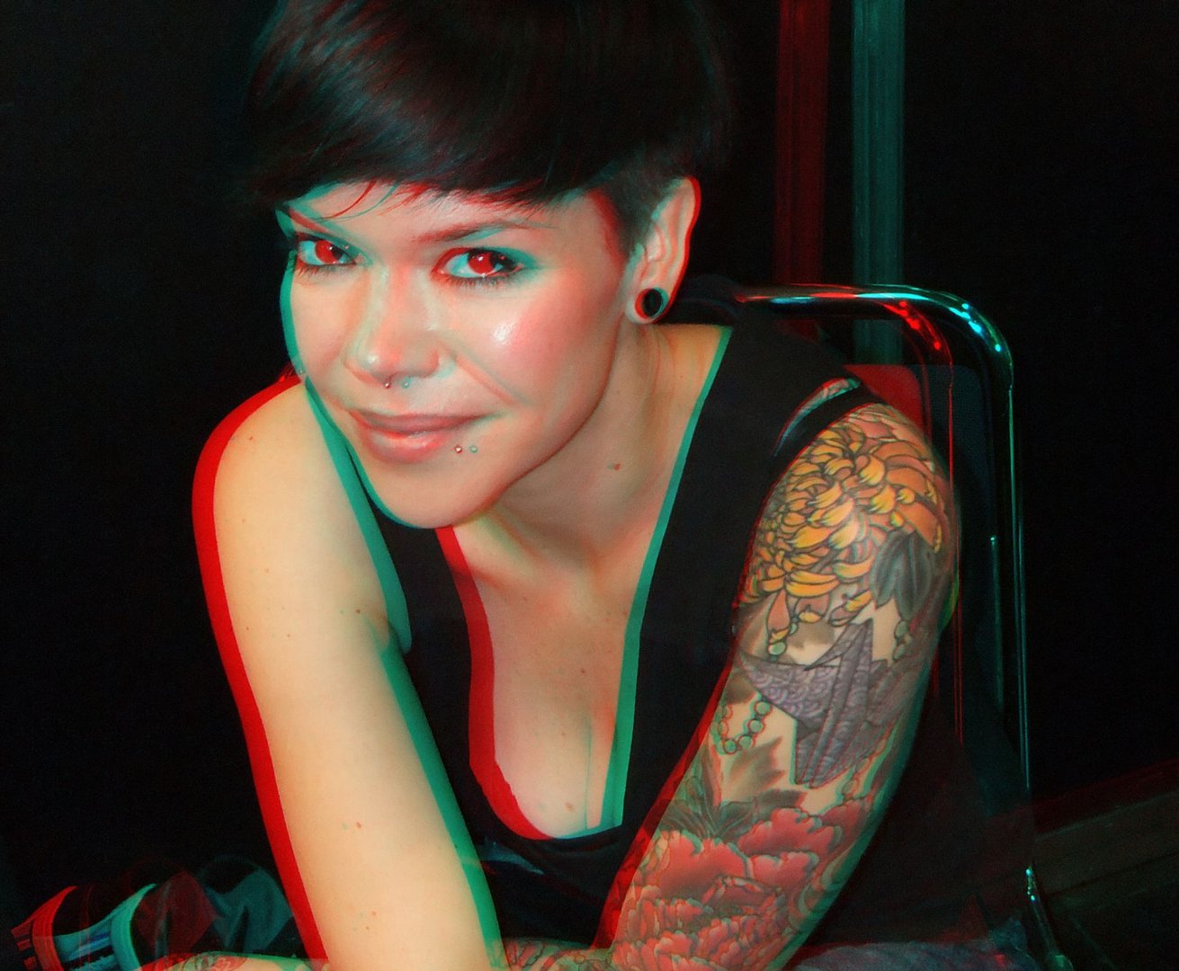 Tattoomesse 2011 Dortmund Foto &amp; Bild stereoskopische raumbilder